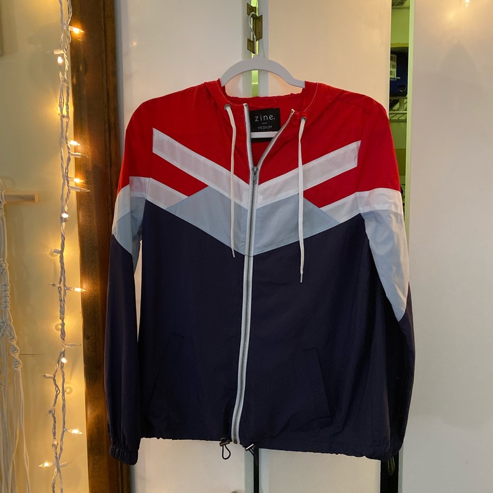 zine windbreaker